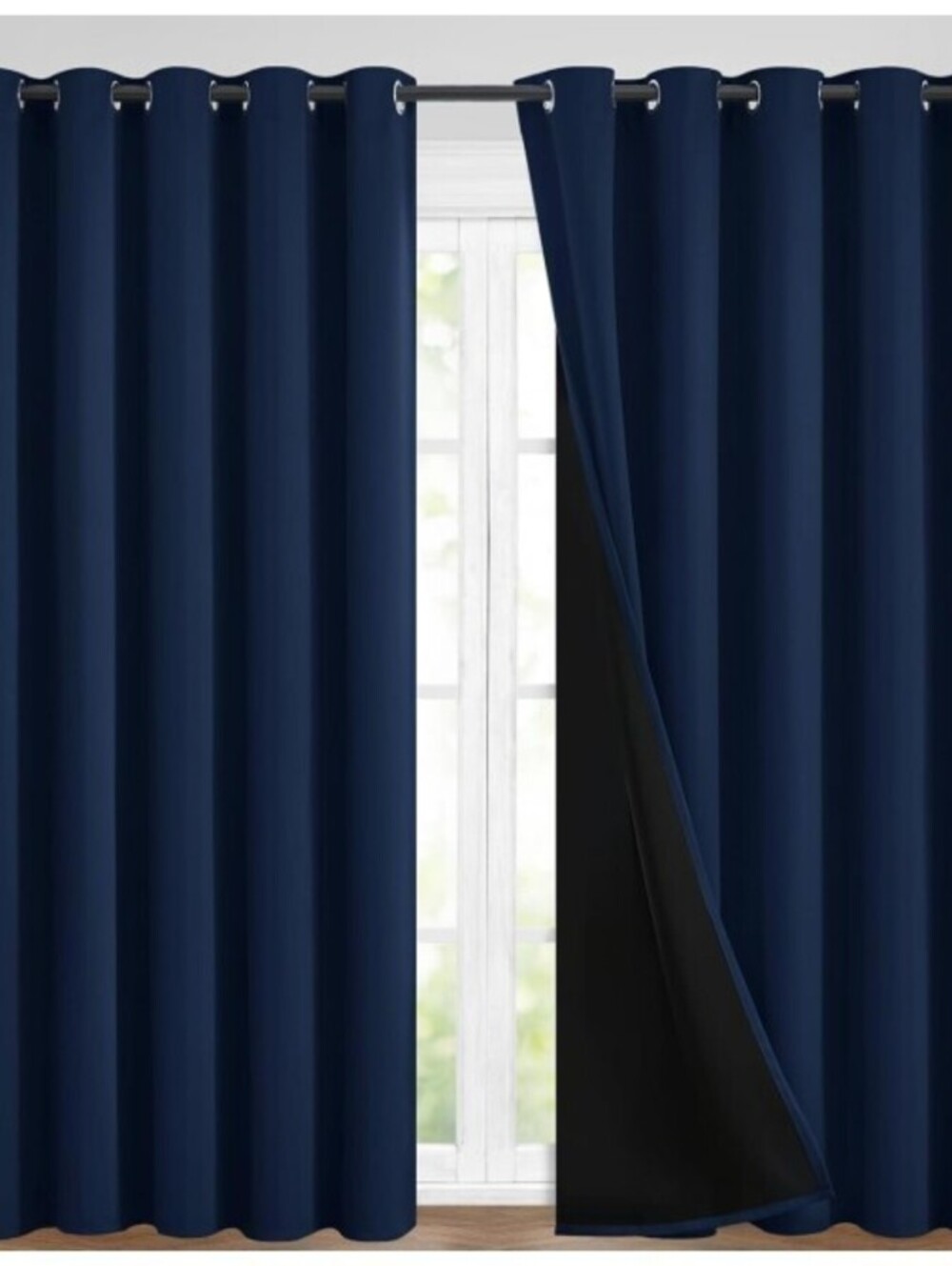 BLACKOUT CURTAIN PR-62X96-NAVY BLUE